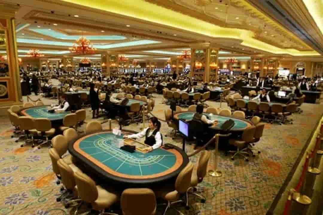 Casino tấp nập rộng lớn, không gian đẳng cấp